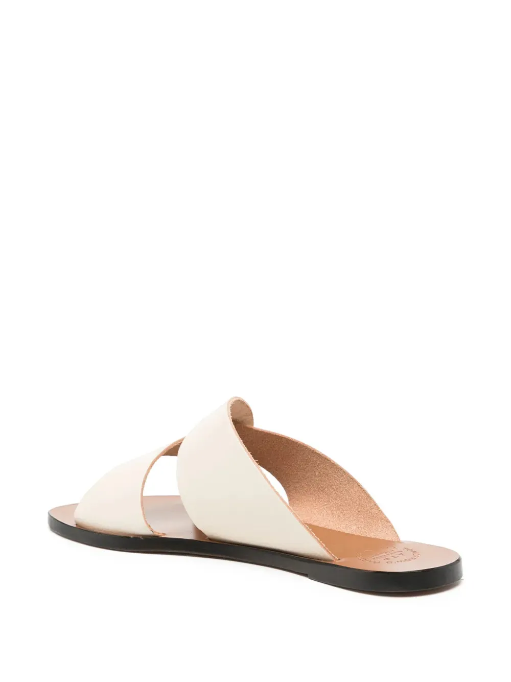 Allai Flat Sandals in Linen