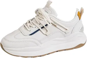 Athletic Shoes Women Low Top Lace Up Sport Shoes Comfortable Lightweight Casual Outdoor Fashion Walking Tennis Sneakers