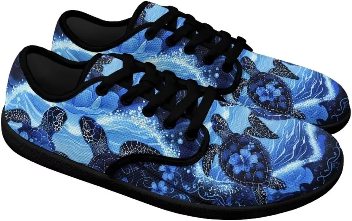 Binienty Womens Barefoot & Minimalist Shoe Stylish Running Shoes Lace-up Causal Travel Walking Flat Shoe