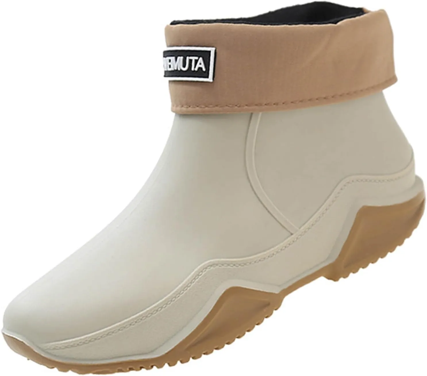 Botas de lluvia para hombres y mujeres, zapatos de goma, botas de lluvia clidas y modernas para mujeres, pesca, lavado de autos, cocina, exteriores, zapatos impermeables