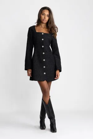 Botilde Boucle Dress - Black