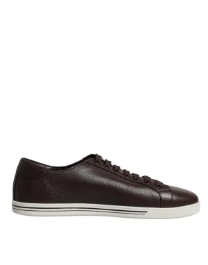 Brown Low Top Men Saint Tropez Sneakers Shoes