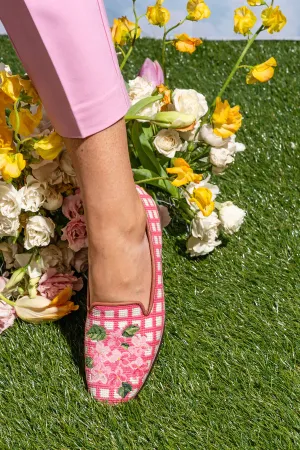 BY PAIGE - NEEDLEPOINT LOAFER IN HYDRANGEA