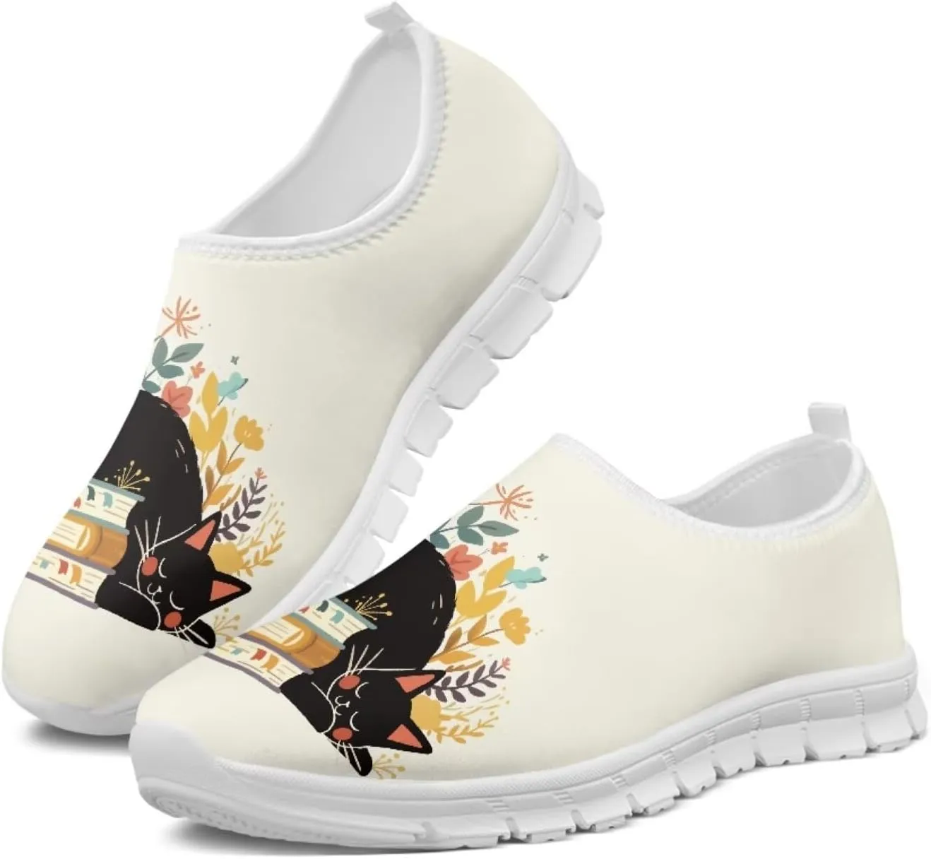 chaqlin Slip On Shoes Animal Print Sneakers Loafers Wide Comfy Low Cut Casual Dress Shoes for Men/Women Causal Workout