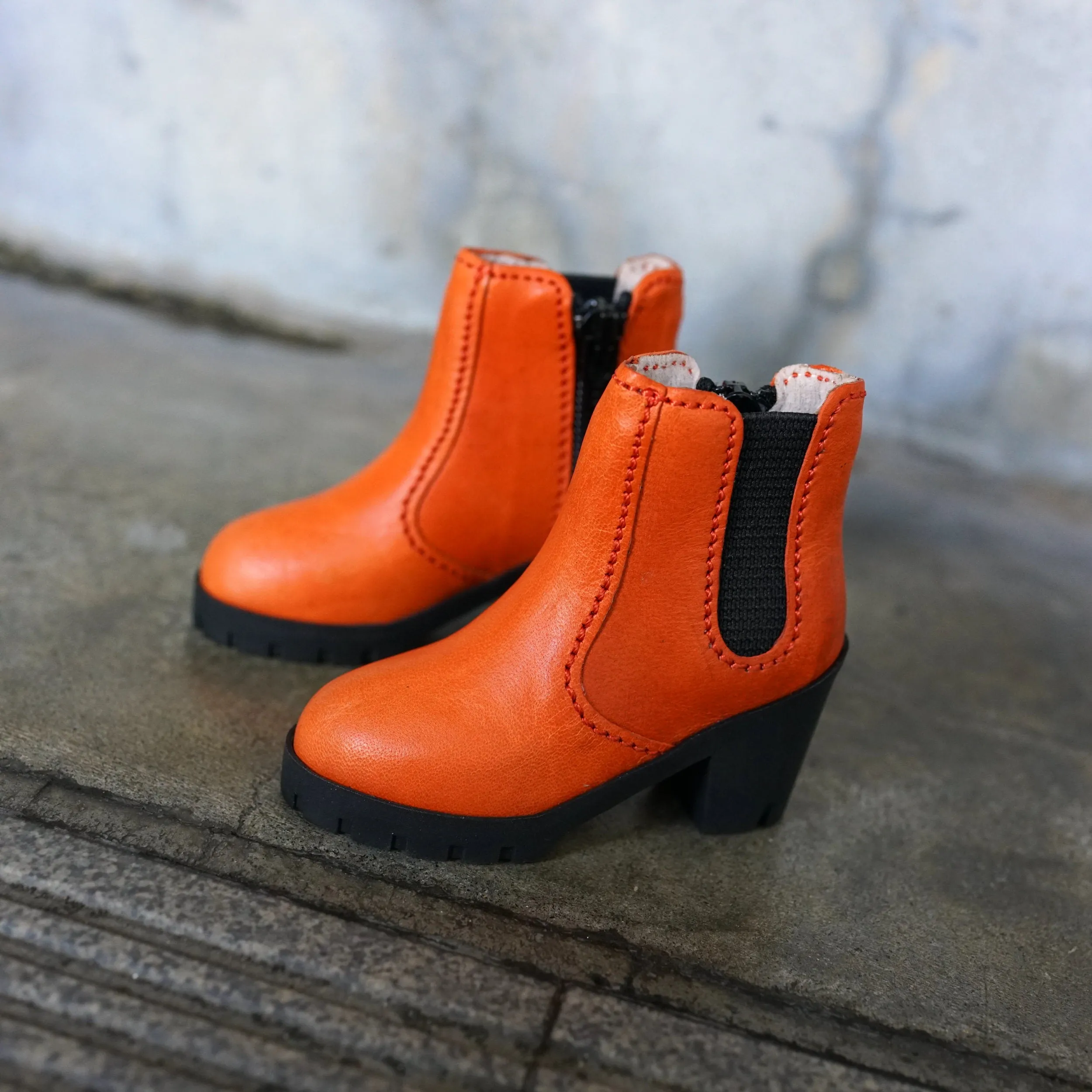 Chelsea Boots (Rusty Orange)