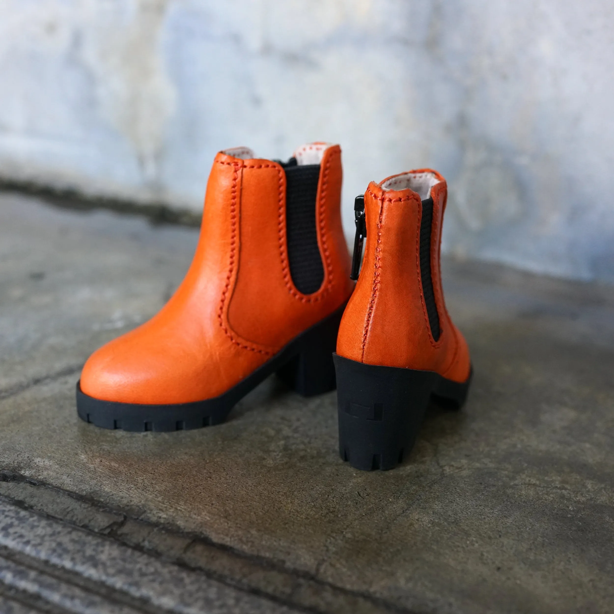Chelsea Boots (Rusty Orange)
