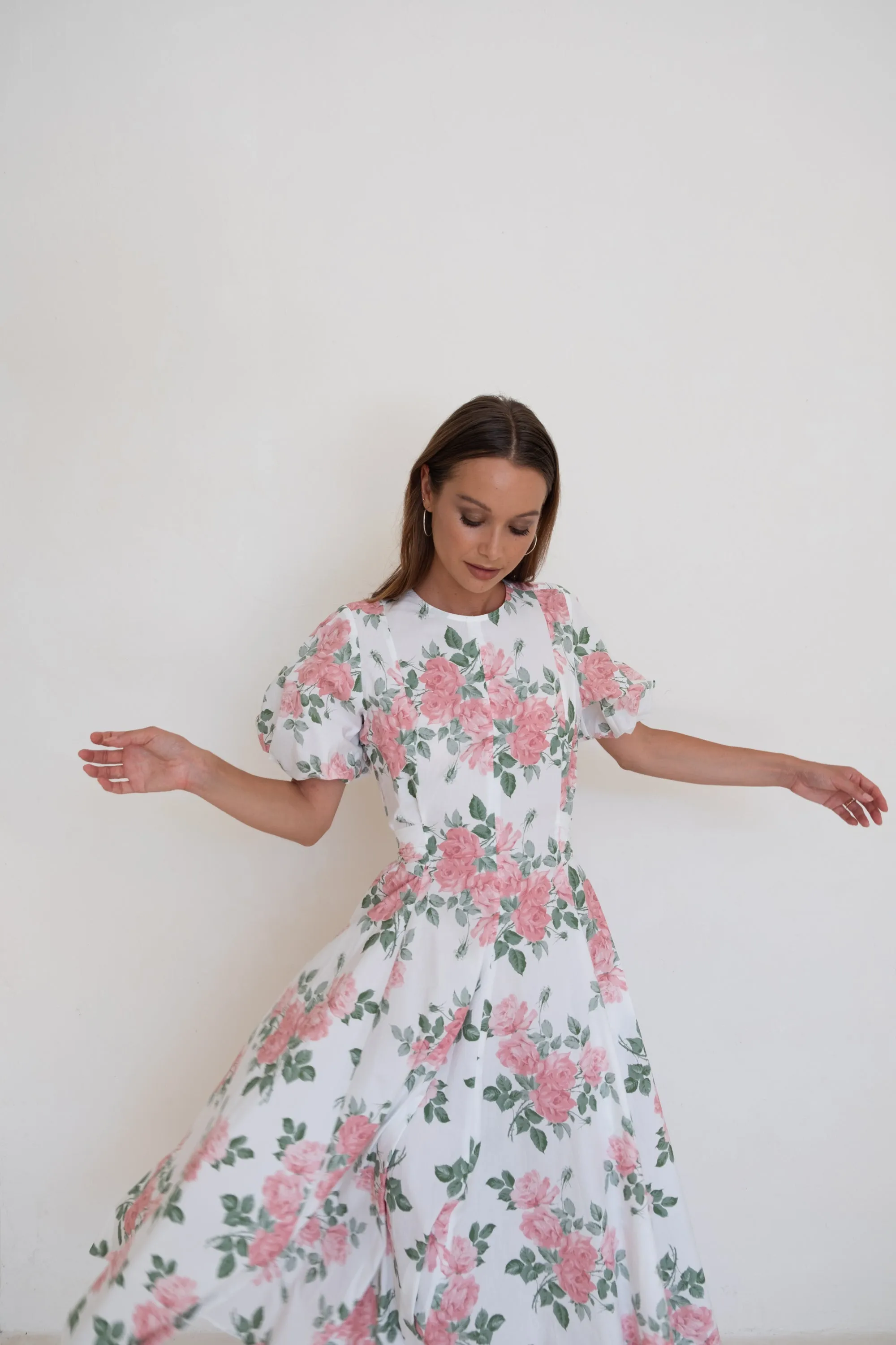 Coco Dress Pink Liberty Floral