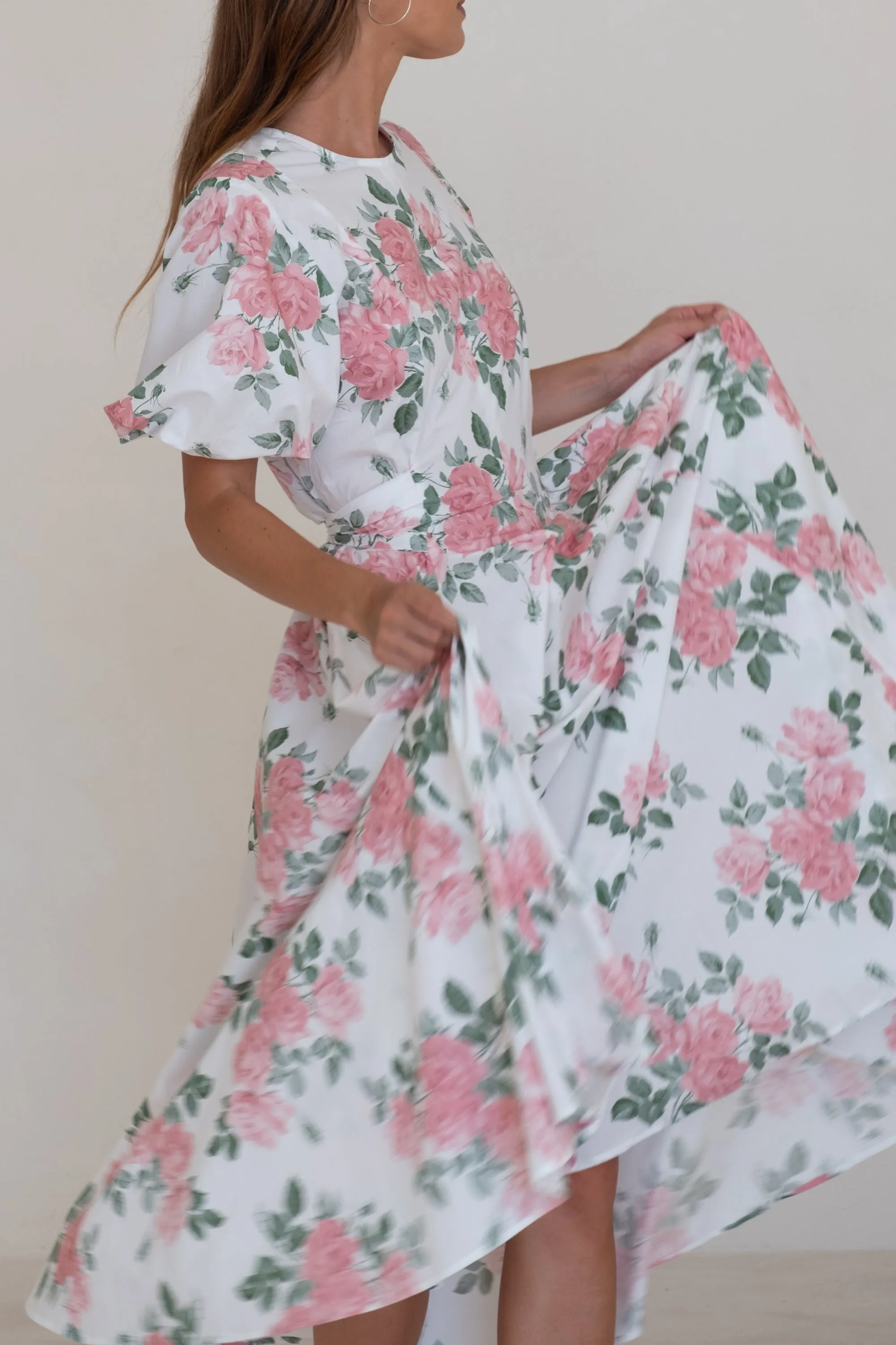 Coco Dress Pink Liberty Floral