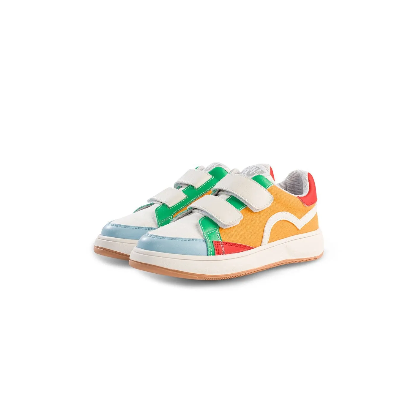 Color Party Kids Yellow Canvas Sneakers
