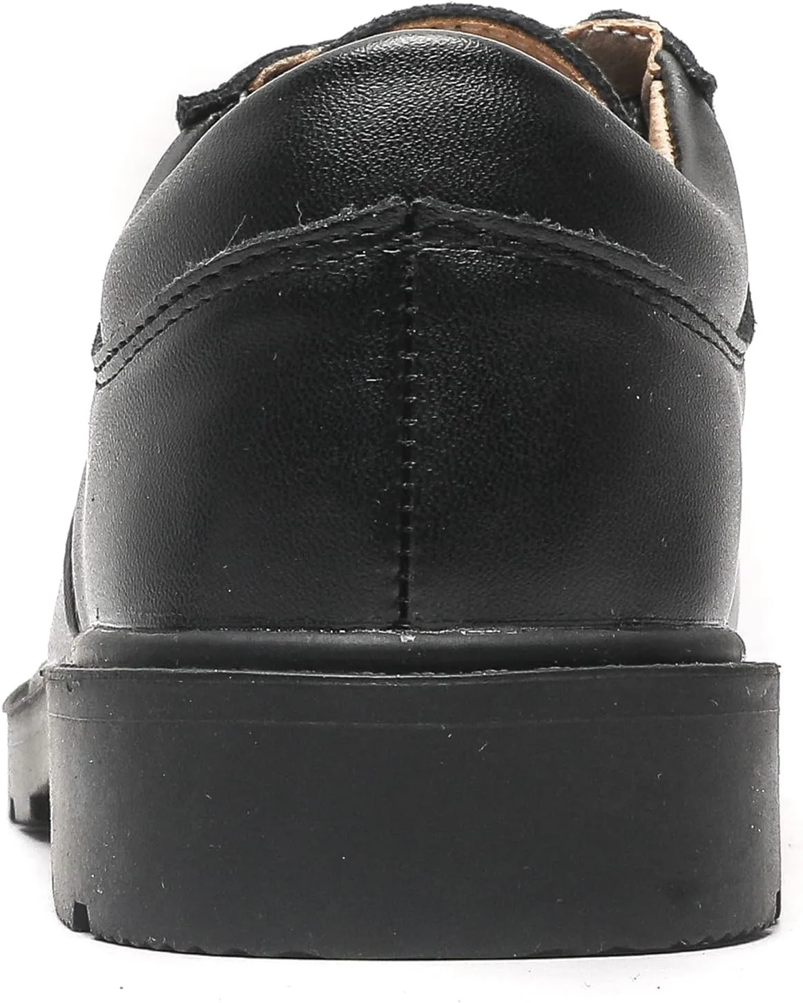 DADAWEN Toddler Boys Girls Classic Lace-Up Dress Shoes Oxfords Wedding Church School Uniform Shoes (Toddler/Little Kid/Big Kid)
