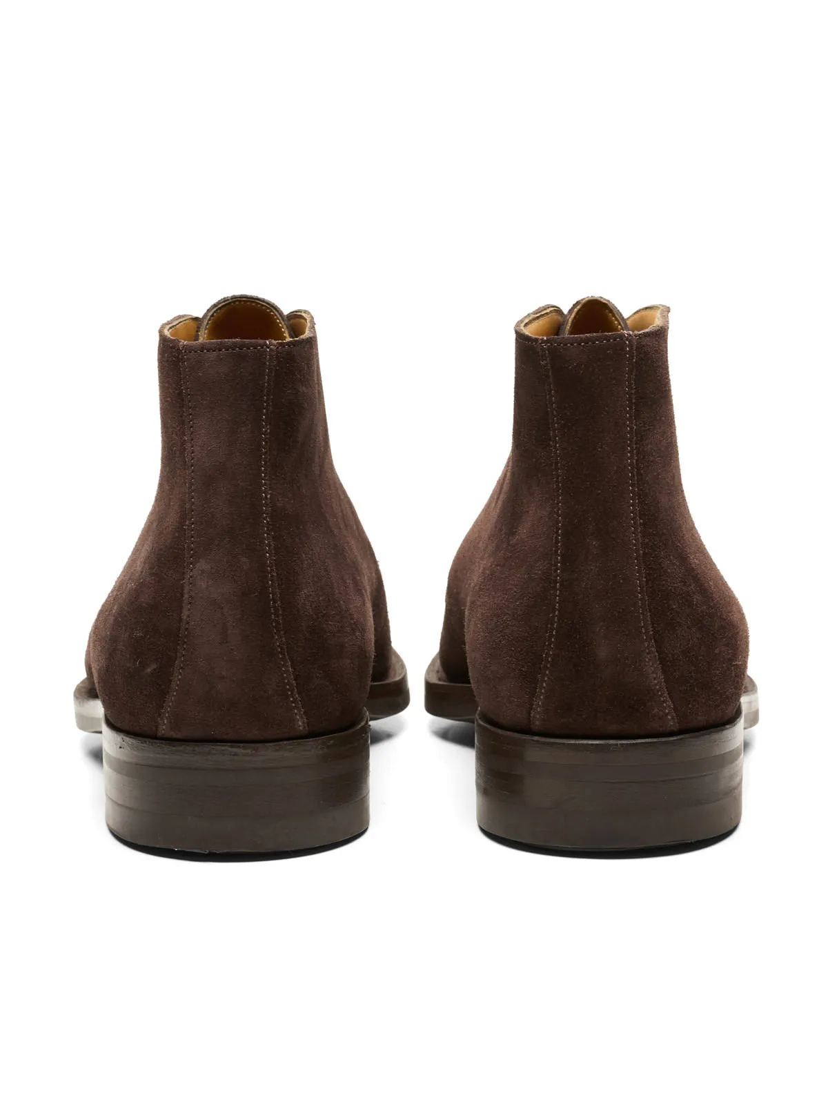 EDWARD GREEN Banbury Mink Suede Chukka Boots UK 8F US 8.5 Wide Last 202
