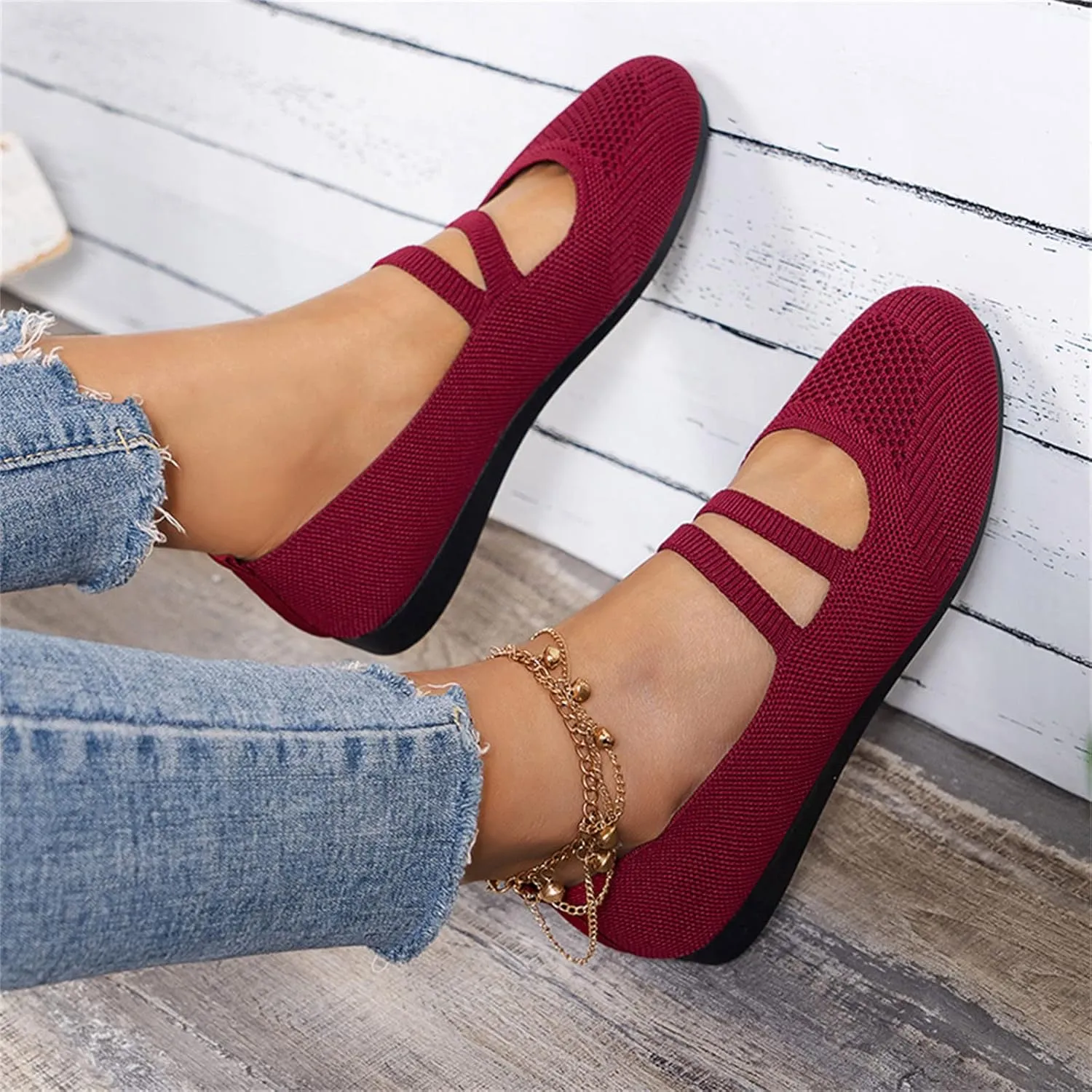 Flats for Women Dressy Ballet Loafer Slip On Business Shoes Comfortable Dress Shoes Work Flat Office Shoe