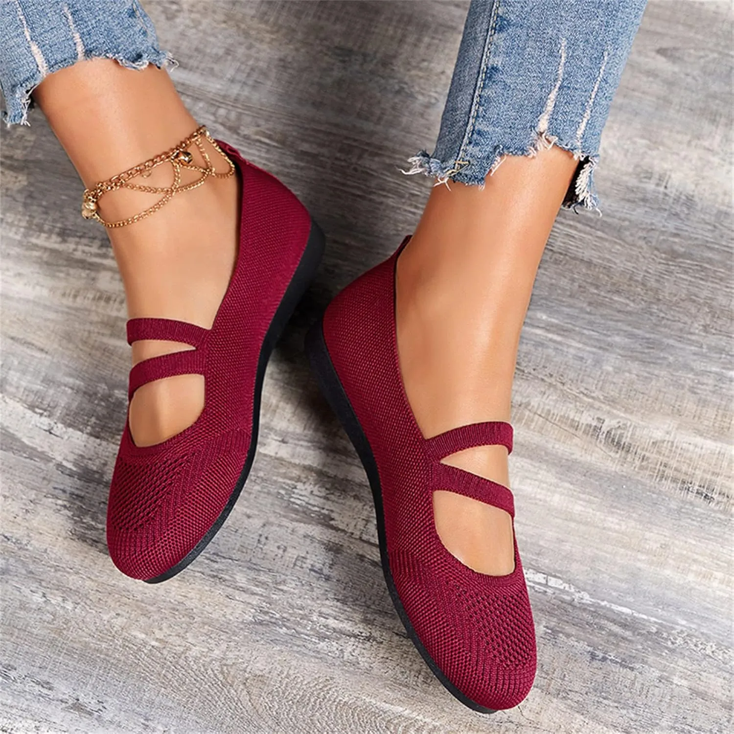 Flats for Women Dressy Ballet Loafer Slip On Business Shoes Comfortable Dress Shoes Work Flat Office Shoe