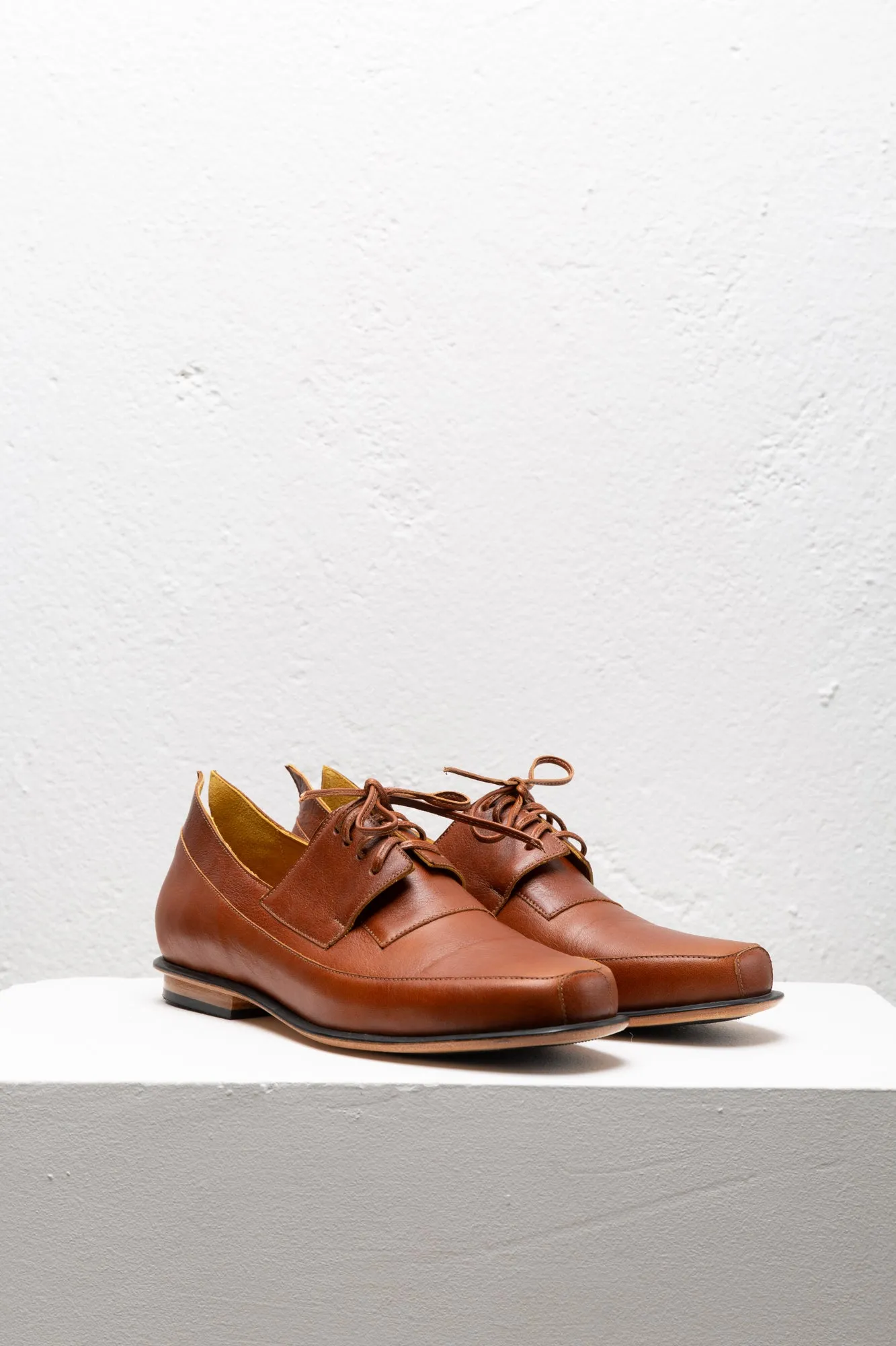 Fran Derby Shoes Havana