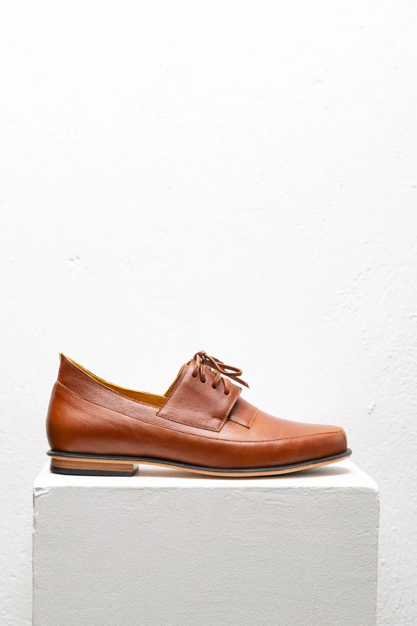 Fran Derby Shoes Havana