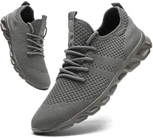 Geerta Casual Running Sport Shoes for Men Outdoor Mesh Light Weight Breathable Shoes Trainer Training Closed Sneaker Athletic Runner Footwear Comfort Boy
