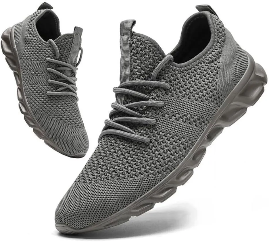 Geerta Casual Running Sport Shoes for Men Outdoor Mesh Light Weight Breathable Shoes Trainer Training Closed Sneaker Athletic Runner Footwear Comfort Boy