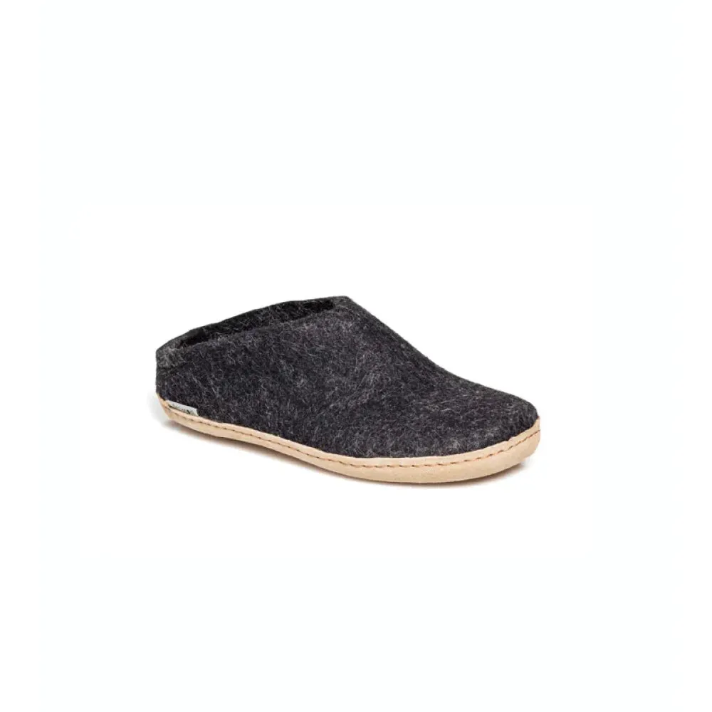 Glerups Slip-On - Leather - Charcoal