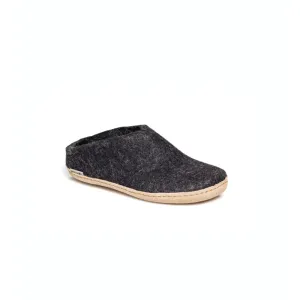 Glerups Slip-On - Leather - Charcoal