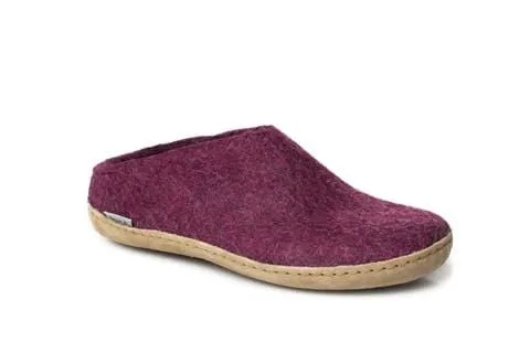 Glerups Slip-On - Leather - Cranberry