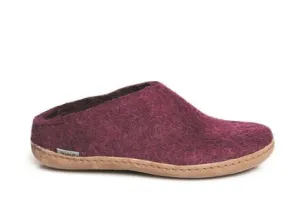 Glerups Slip-On - Leather - Cranberry