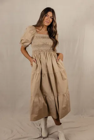 Grayce Square Neck Dress