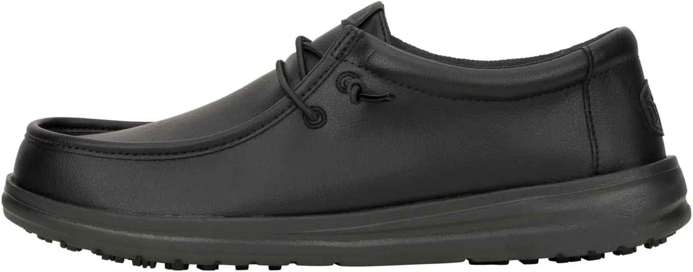 HEYDUDE Wally Work CE, Mens Shoes, Slip-on Loafers, Light-Weight, Water Repellent & Slip Resistant