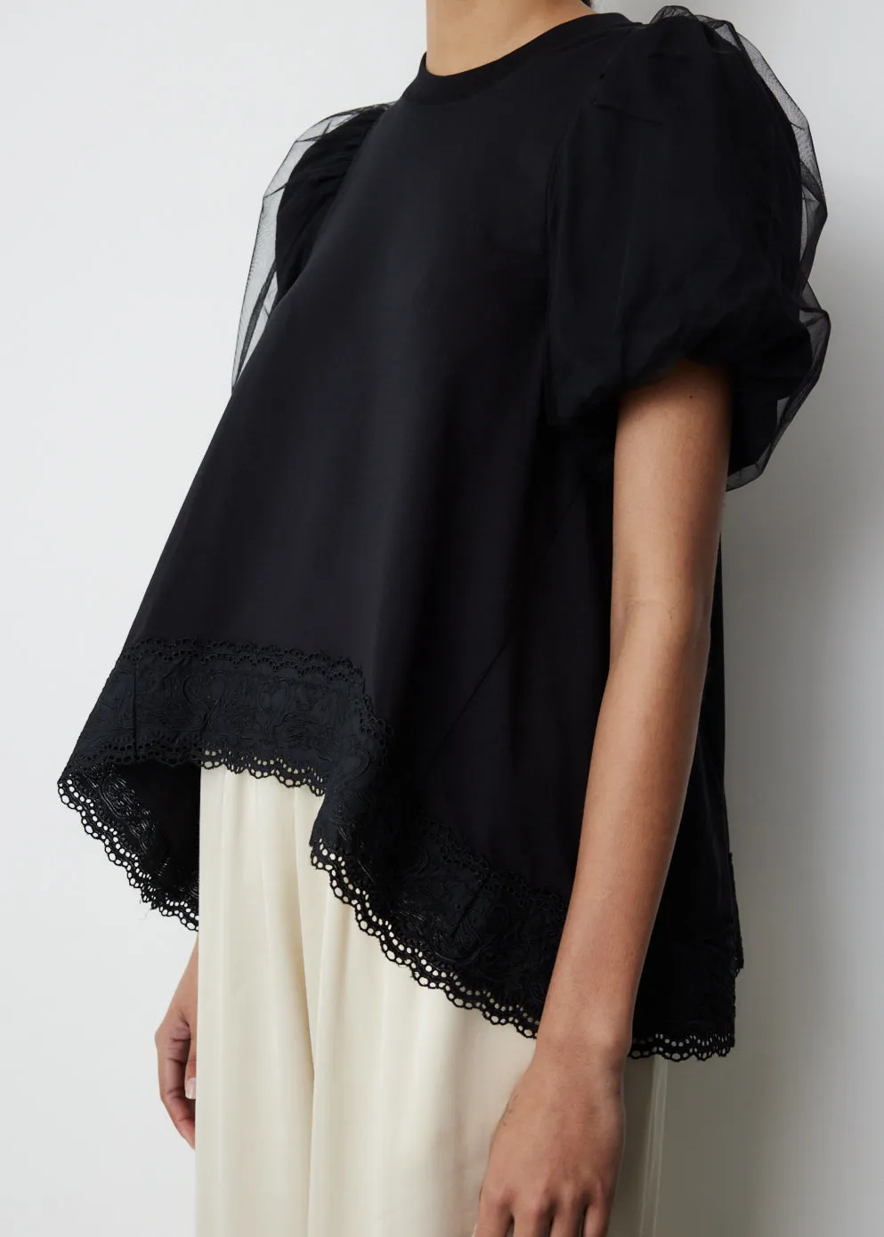 Inverted Puff Sleeve T-Shirt