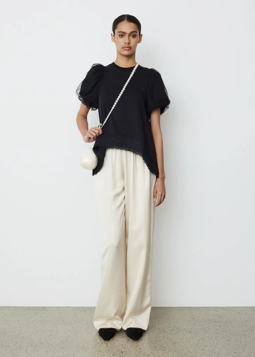 Inverted Puff Sleeve T-Shirt