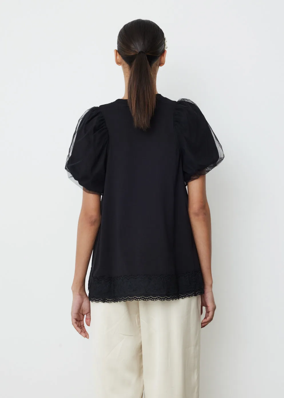 Inverted Puff Sleeve T-Shirt