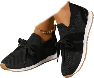 Ladmiple Running Shoes For Women Athletic Walking Shoes Slip On Casual Mesh-Comfortable Athletic Tennis Workout Sneakers 2025