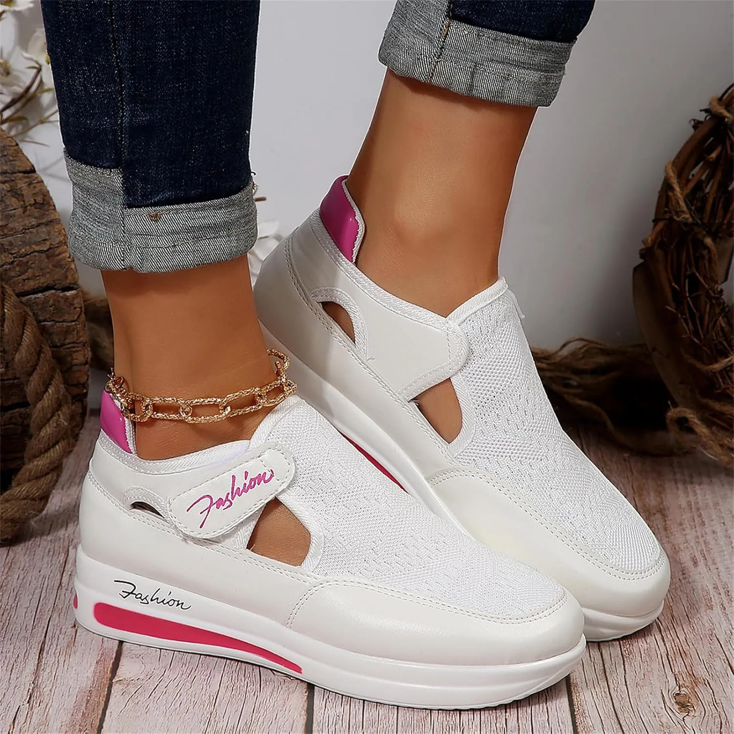 Ladmiple Shoes For Women Sneakers Slip Ons Comfort Casual Canvas Shoes Dressy Summer Fashion Walking Flats Loafers