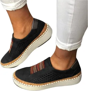 Ladmiple Shoes For Women Sneakers Slip Ons Comfort Casual Canvas Shoes Dressy Summer Fashion Walking Flats Loafers