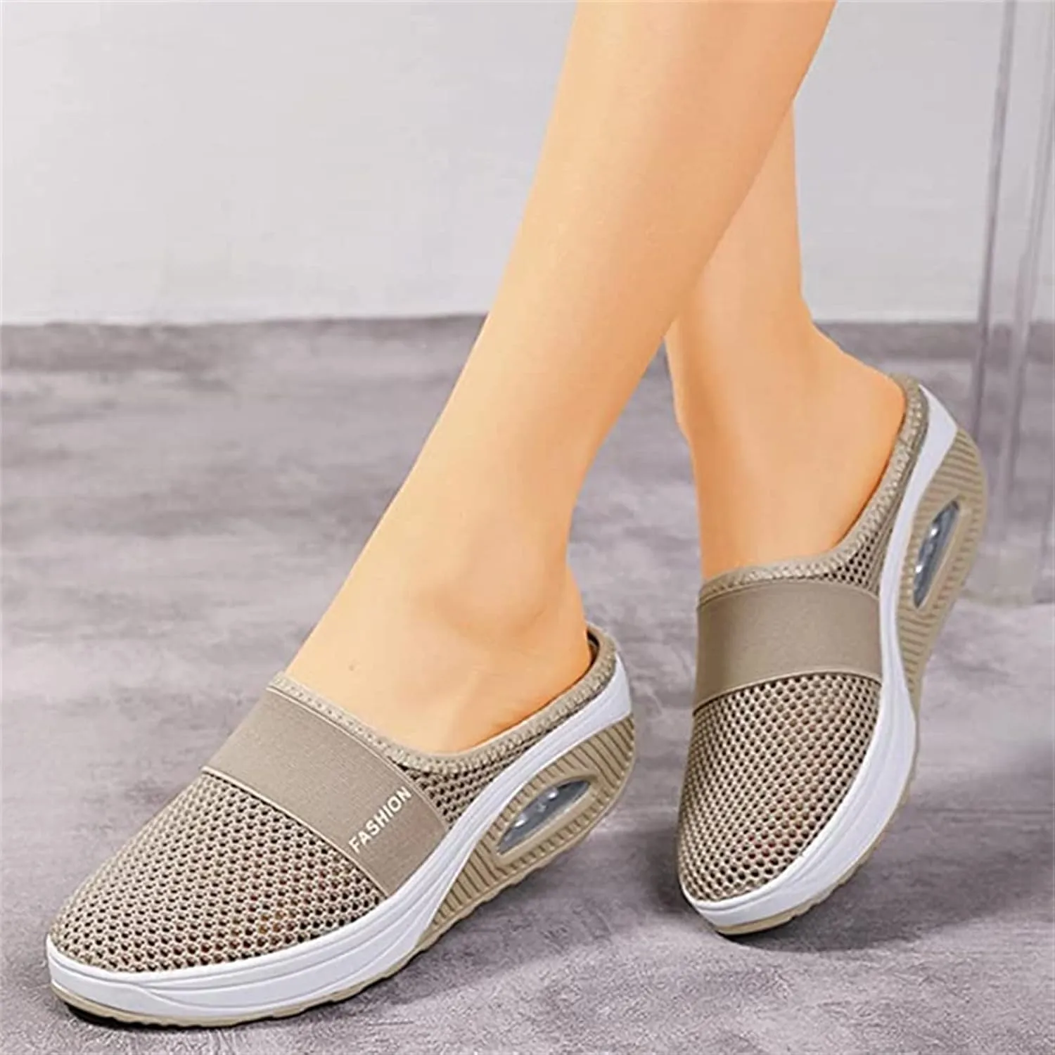 Ladmiple Sneakers For Women Walking Shoes Arch Support Casual Slip On Fashion Comfortable Dressy Summer Flats Loafers