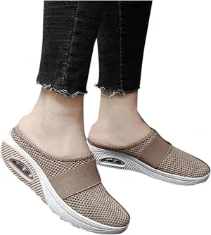 Ladmiple Sneakers For Women Walking Shoes Arch Support Casual Slip On Fashion Comfortable Dressy Summer Flats Loafers
