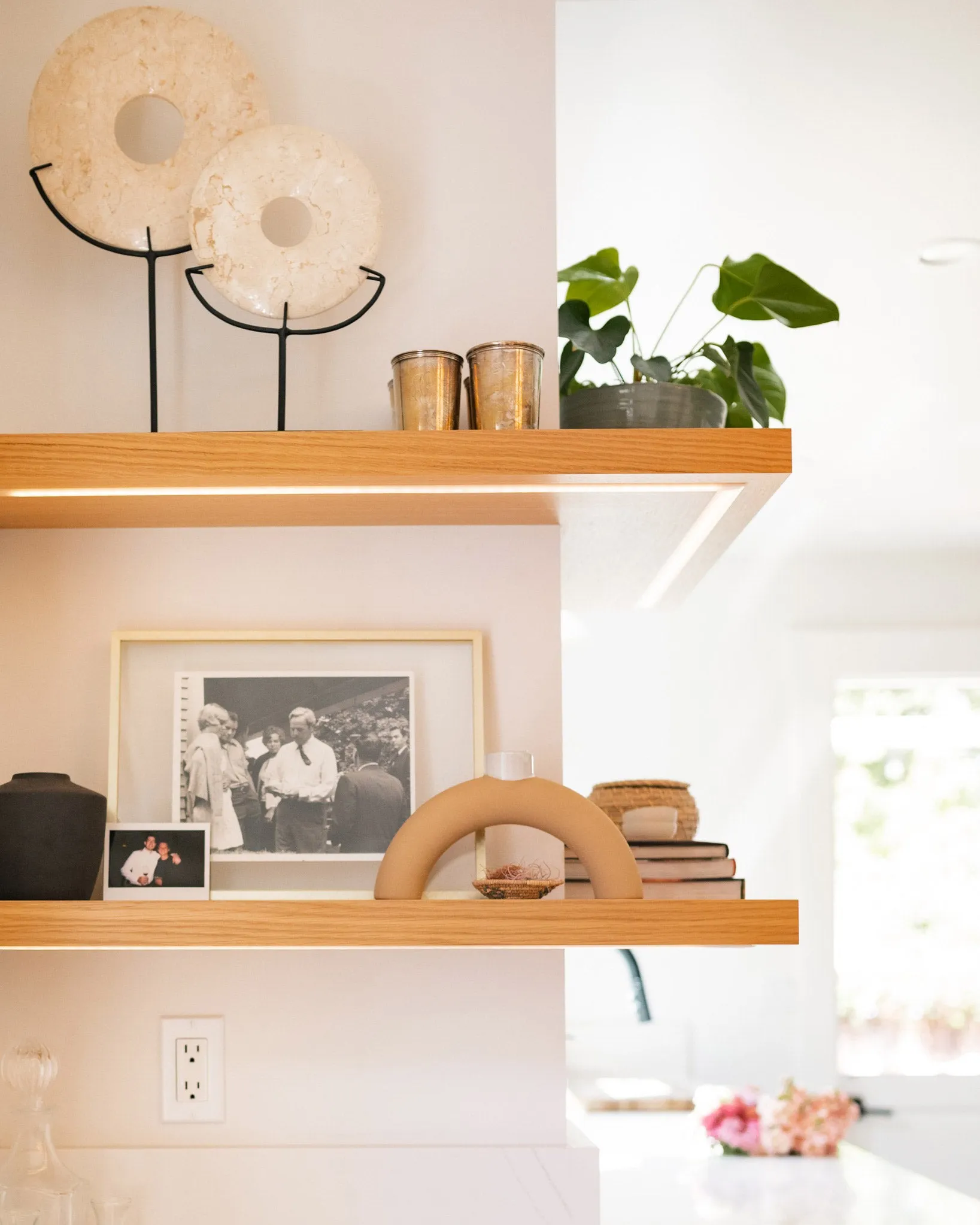 LED Light Channel with Diffuser Lens for Custom Floating Shelf