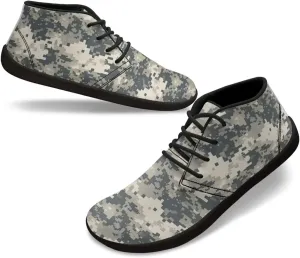 Mens Barefoot Shoes Stylish Zero Drop Sole Anti-Skid Running Sneakers for Walking Hiking