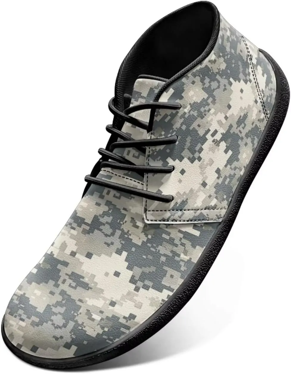 Mens Barefoot Shoes Stylish Zero Drop Sole Anti-Skid Running Sneakers for Walking Hiking