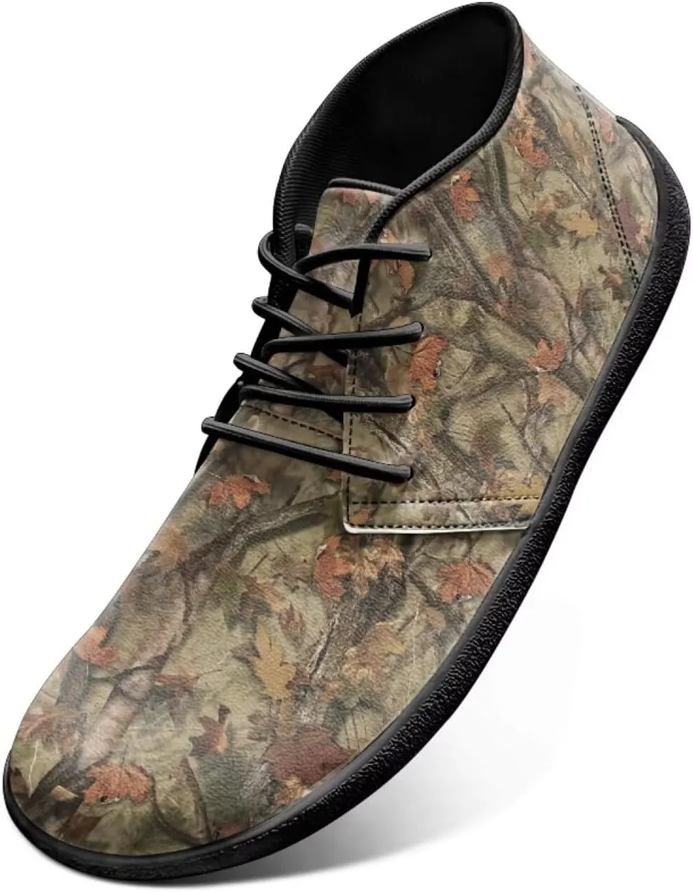 Mens Barefoot Shoes Stylish Zero Drop Sole Anti-Skid Running Sneakers for Walking Hiking