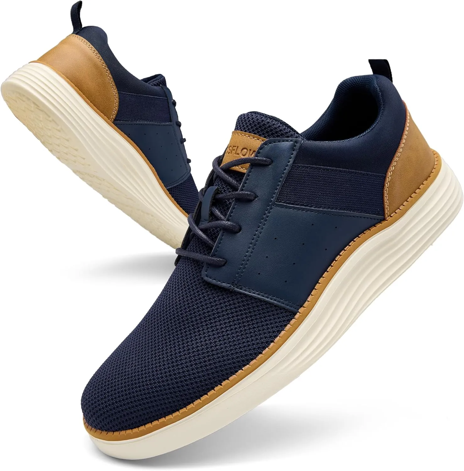 Men's Casual Dress Shoes Lightweight Walking Shoes Comfortable Breathable Sneakers Business Oxfords Gym Tennis Athletic Comfortable Breathable