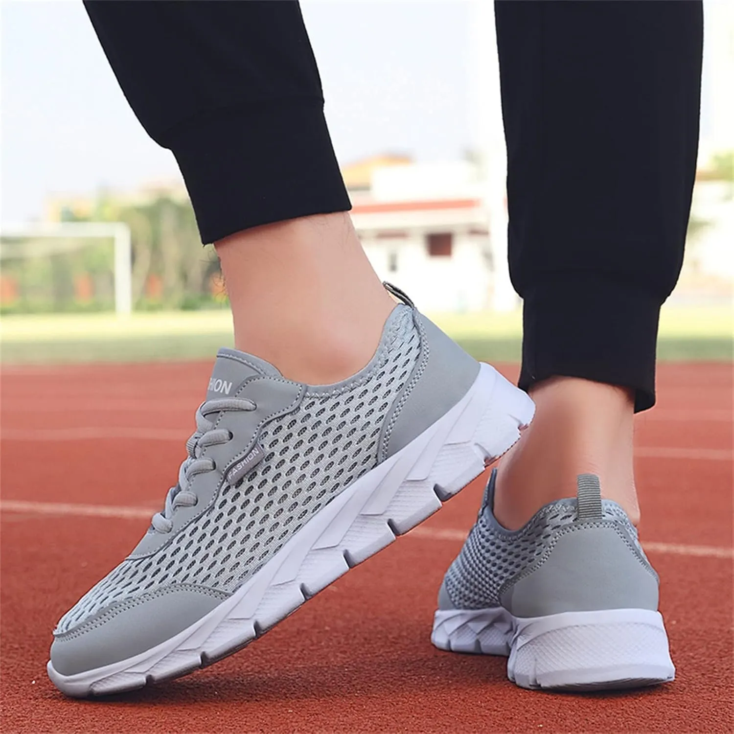 Men's Casual Dress Sneakers Oxfords Business Mesh Breathable Mens Tennis Shoes Breathable Women's Shoes Casual White Platform Sneakers Red Tennis Shoe Cross Trainer Shoe