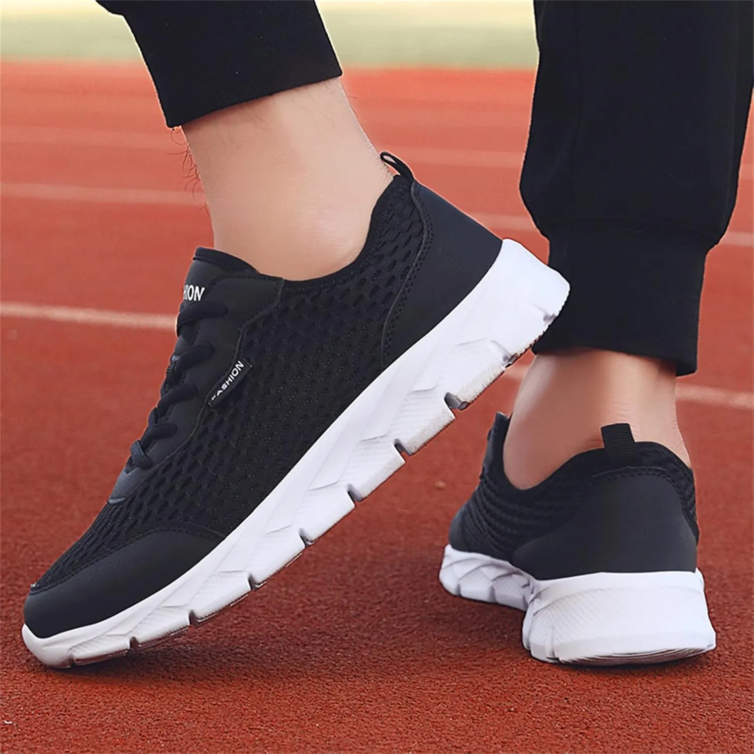 Men's Casual Dress Sneakers Oxfords Business Mesh Breathable Mens Tennis Shoes Breathable Women's Shoes Casual White Platform Sneakers Red Tennis Shoe Cross Trainer Shoe