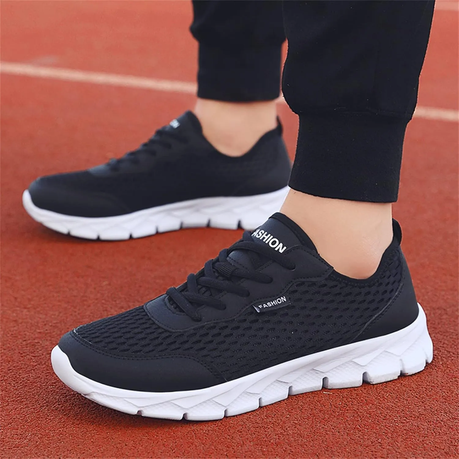 Men's Casual Dress Sneakers Oxfords Business Mesh Breathable Mens Tennis Shoes Breathable Women's Shoes Casual White Platform Sneakers Red Tennis Shoe Cross Trainer Shoe