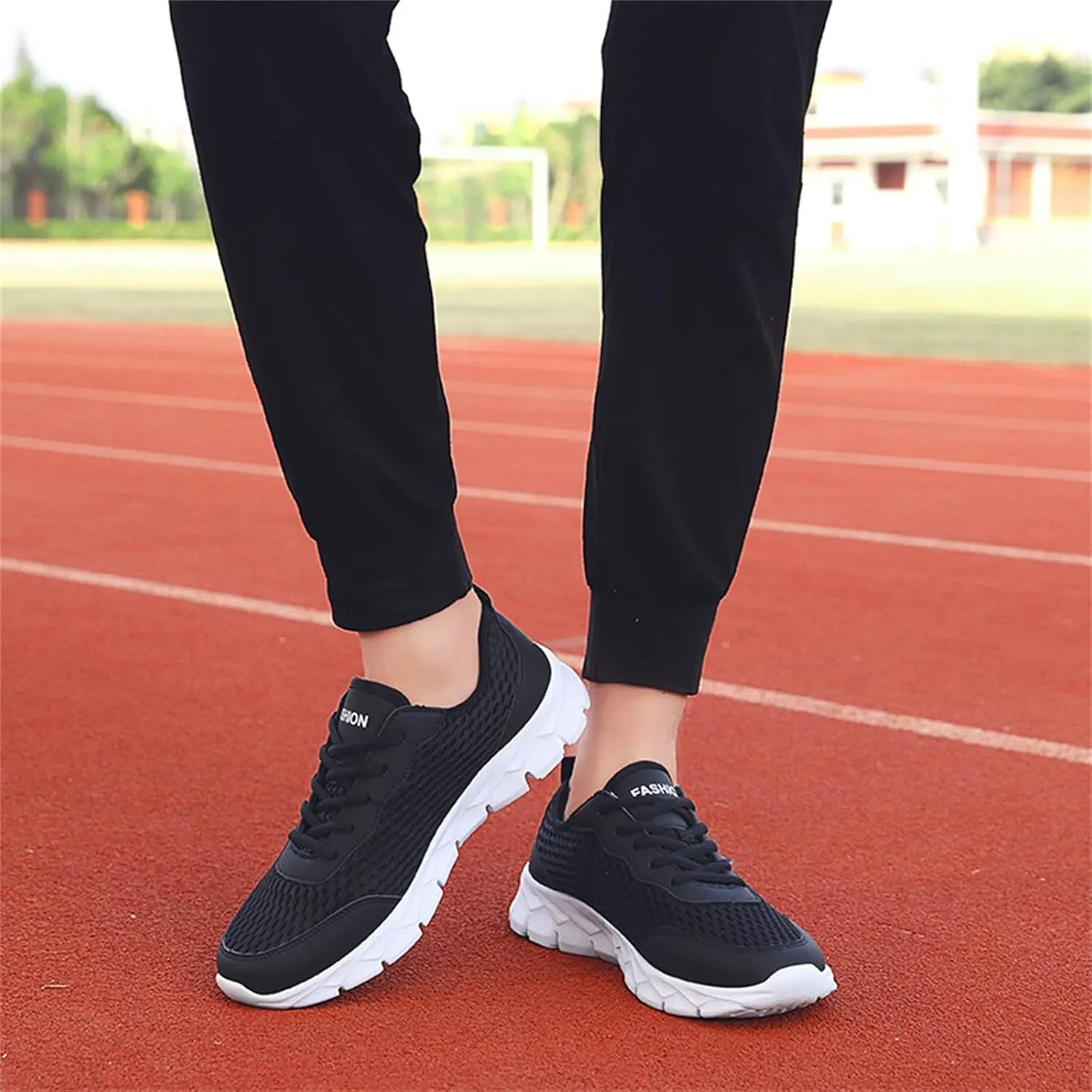 Men's Casual Dress Sneakers Oxfords Business Mesh Breathable Mens Tennis Shoes Breathable Women's Shoes Casual White Platform Sneakers Red Tennis Shoe Cross Trainer Shoe
