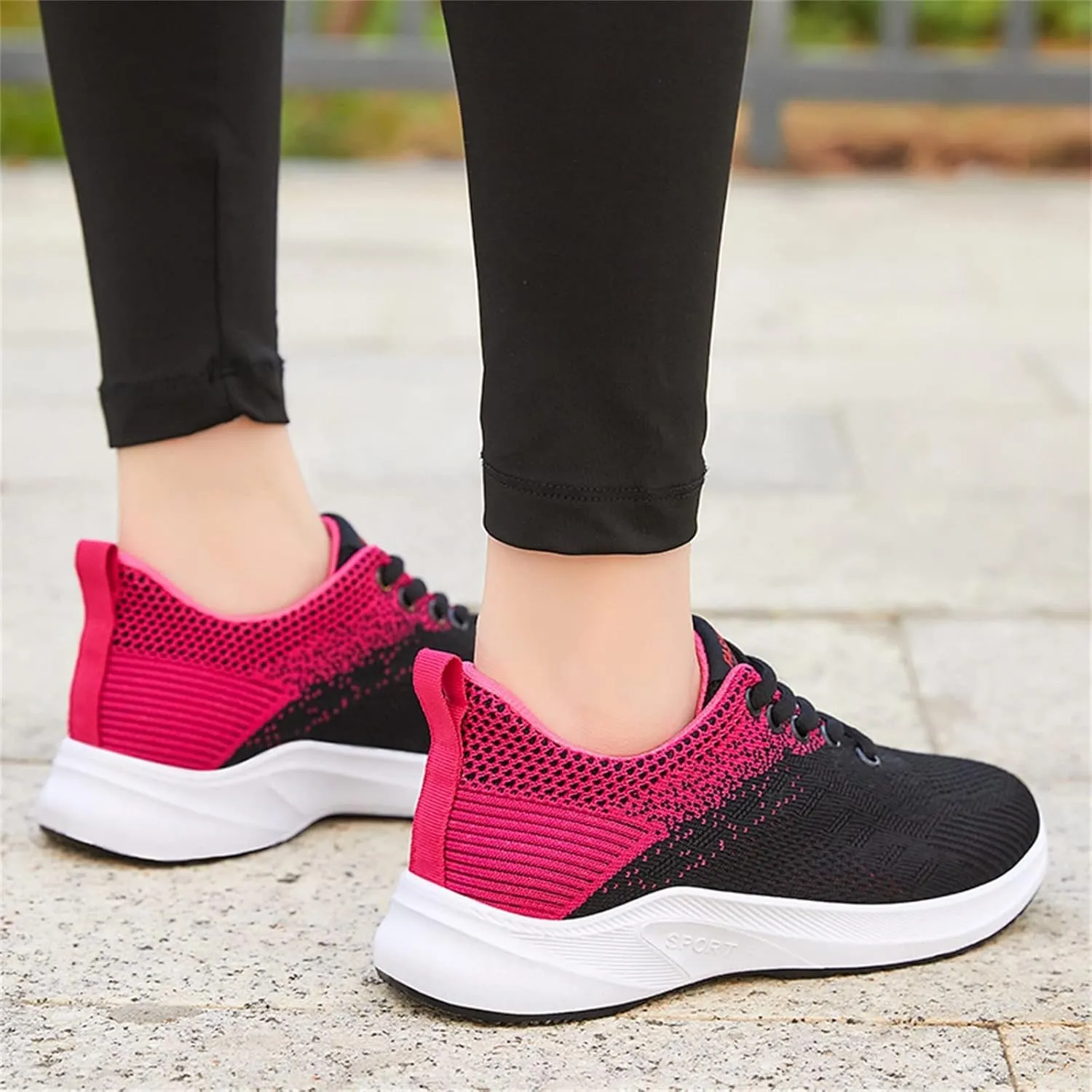 Men's Casual Dress Sneakers Oxfords Business Mesh Breathable Mens Tennis Shoes Breathable Women's Shoes Casual White Platform Sneakers Red Tennis Shoe Cross Trainer Shoe