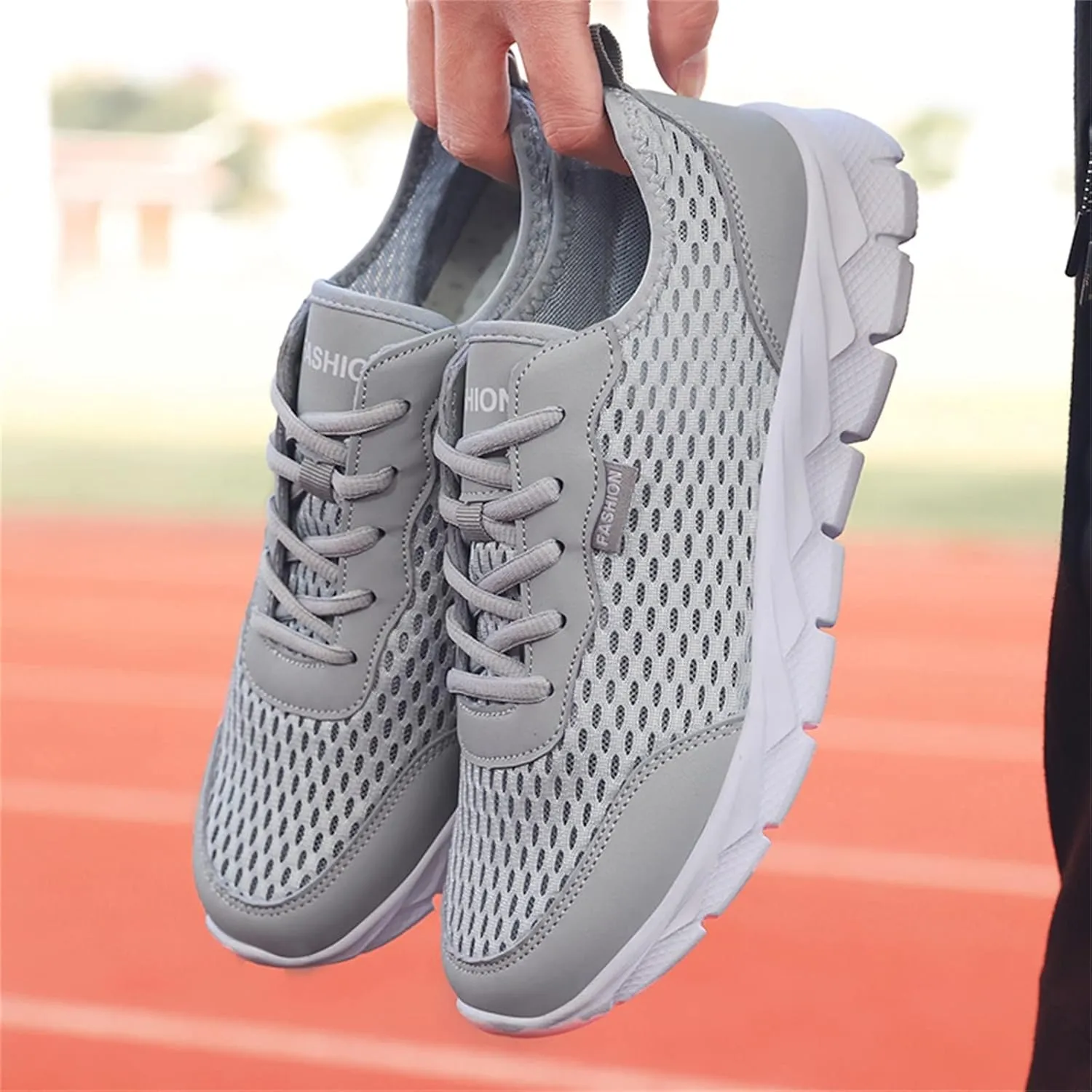 Men's Casual Dress Sneakers Oxfords Business Mesh Breathable Mens Tennis Shoes Breathable Women's Shoes Casual White Platform Sneakers Red Tennis Shoe Cross Trainer Shoe