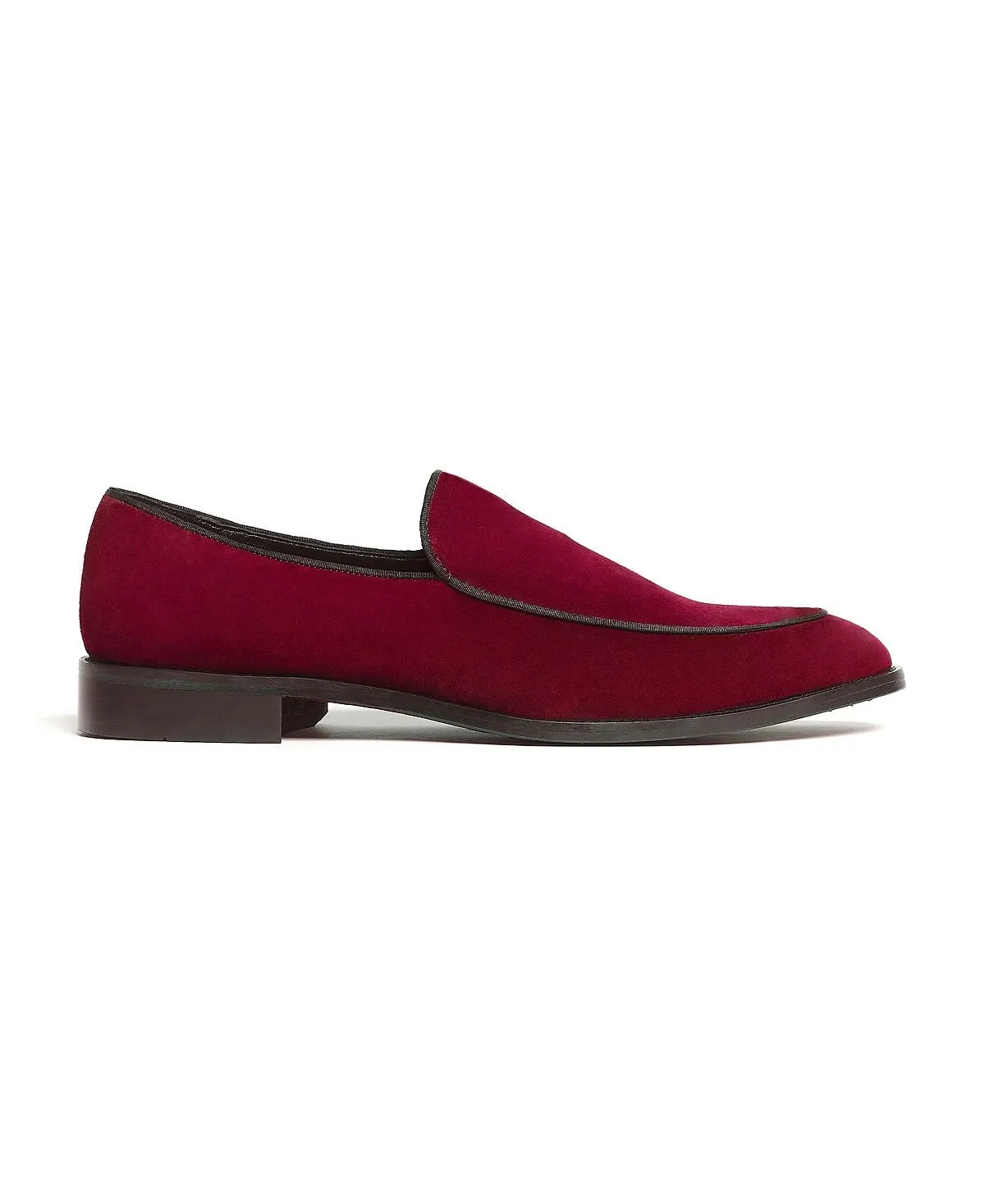 Men's Craige Anthony Veer Suede Slip-On Loafers, Red