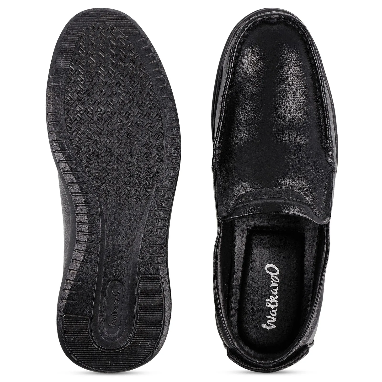 Men's Slip-on Formal Shoes - 17147 Black