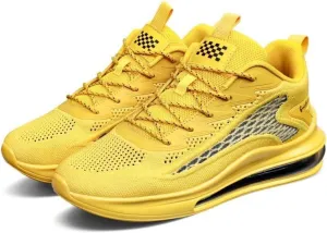 Men's Slip on Walking Shoes Non Slip Running Shoes Breathable Workout Lightweight Gym Sneakers Lace Up Cushion Soft Sole