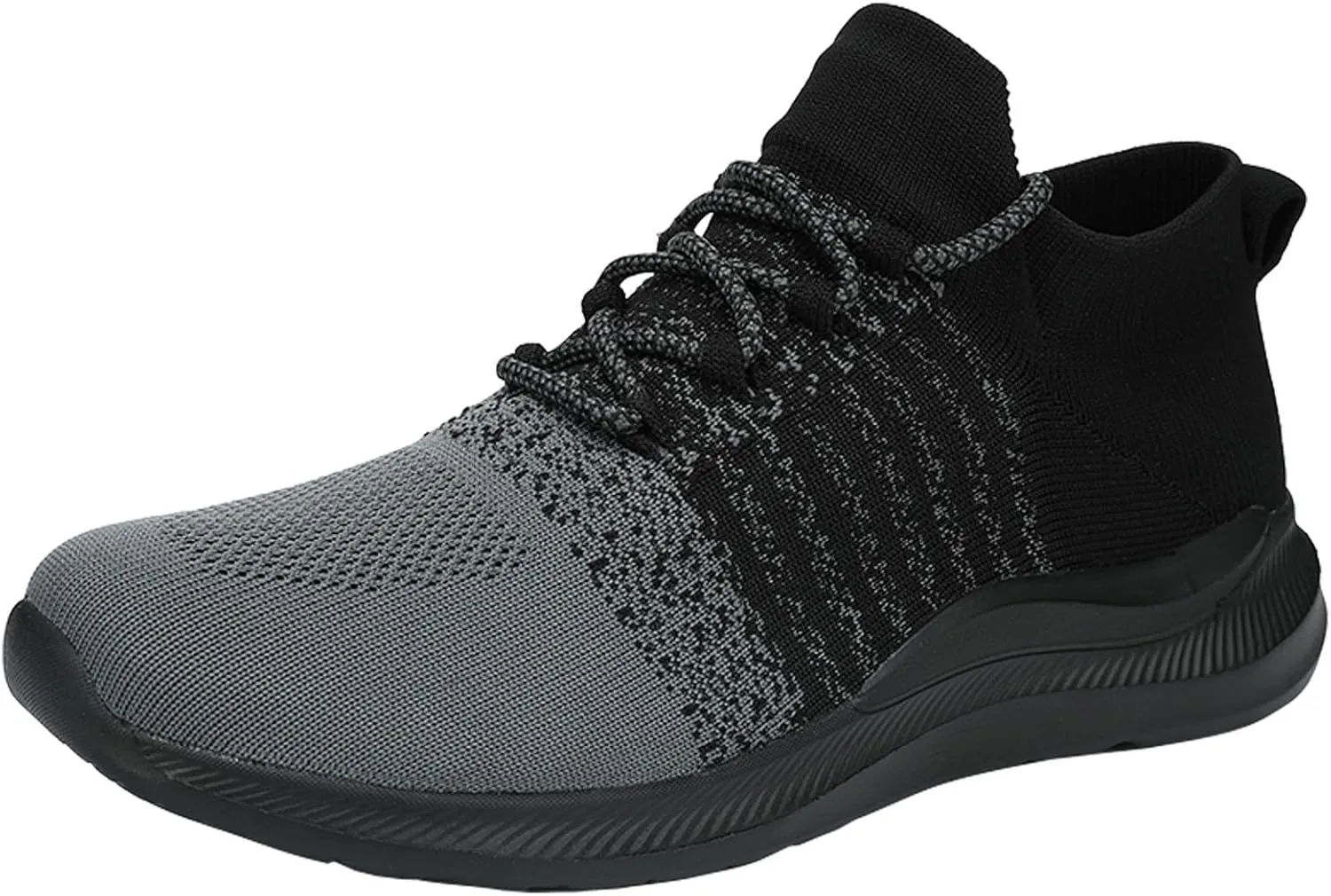 Mens Slip On Walking Sneakers Running Shoes Trainers Athletic Gym Fitness Sport Shoes with Arch Support Non Slip Breathable Mesh Workout Fashion Breathable Comfortable Shoe
